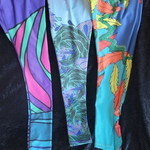 3 pairs of Kulik outdoor leggings Medium